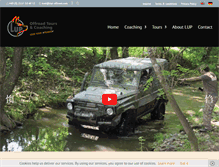 Tablet Screenshot of lup-offroad.com